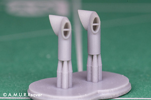 Additions (3D resin printing) 1/48 Fuel Tank Ventilation mast for British F-4 Phantom II model (A.M.U.R.Reaver) 