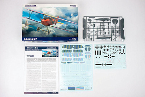 Model kit 1/72 Albatros D.V (Weekend edition) (Eduard kits)