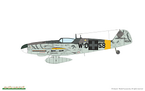 Model kit 1/72 Messerschmitt Bf-109G GUSTAV pt. 2 DUAL COMBO (Eduard kits)