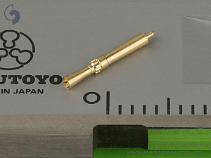 Military vehicle detailing sets (brass) 1/35 BESA 7,92mm machine gun tips (2 pcs)