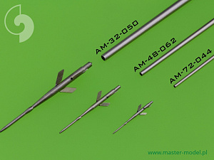 Aircraft guns (brass) 1/48 Mikoyan MiG-21bis (Fishbed L/N) - Pitot Tube 
