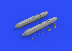 Additions (3D resin printing) 1/48  UPK-23-250 gun pods 