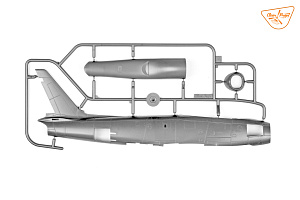 Model kit 1/48 North-American F-86A Sabre Advanced kit (Clear Prop)