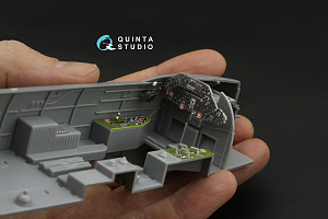 TBD-1 Devastator 3D-Printed & coloured Interior on decal paper (Trumpeter) (with 3D-printed resin parts)
