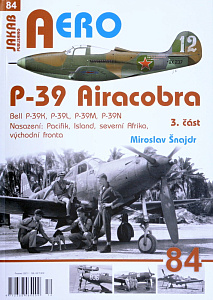Aircraft books AERO - P-39 Airacobra (Czech text) Vol.3 (JAKAB)