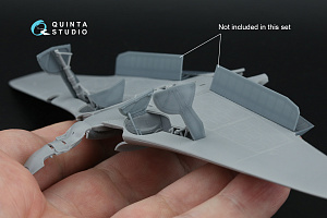 Yak-7B Undercarriage covers (Zvezda)