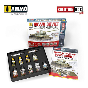 SOLUTION BOX MINI 20 - WWII Soviet Winter Vehicles (Ammo Mig)