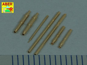 Aircraft detailing sets (brass) 1/72 Armament for Messerschmitt Bf-109G-5 to Messerschmitt Bf-109K-6 