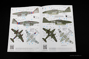 Model kit 1/72 Messerschmitt Me-262A-1a "White 3" (W.Nr. 500071) (Arma Hobby)