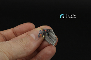 Hs 129B-2 3D-Printed & coloured Interior on decal paper (Takom)