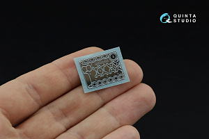 Ford GT40 Mark II '66 3D-Printed & coloured Interior on decal paper (Meng) (with 3D-printed resin and metal sticker parts)