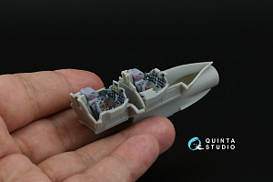 Su-17UM3 3D-Printed & coloured Interior on decal paper (Modelsvit) (with 3D-printed resin part)