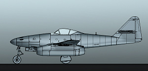 Model kit 1/72 Messerschmitt Me-262A-1a "White 3" (W.Nr. 500071) (Arma Hobby)