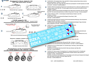 Decal 1/72 T-34/85 Zavod 183 (Prague 1945) (Colibri Decals)