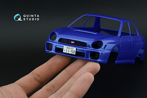 Subaru Impreza WRX STi GDB Bugeye 3D-Printed & coloured Interior on decal paper (Tamiya)