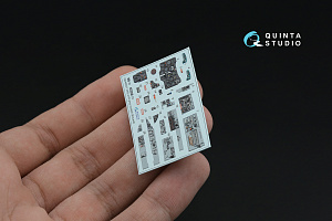 MiG-21R (grey cockpit panels) 3D-Printed & coloured Interior on decal paper (Eduard) (with 3D-printed resin parts)