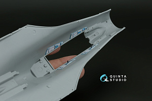 Su-30SM 3D-Printed & coloured Interior on decal paper (Zvezda)
