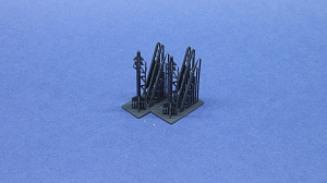 Additions (3D resin printing) 1/72 Rocket Magic 550 2 piece set (KepModels)