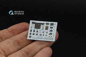 Nakajima Ki-84 Hayate 3D-Printed & coloured Interior on decal paper (Hasegawa)