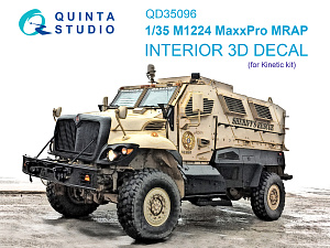 M1224 MaxxPro MRAP 3D-Printed & coloured Interior on decal paper (Kinetic)