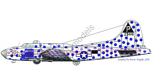 Decal 1/48 B-17F Spotted Cow (3 sheets) (HAD)
