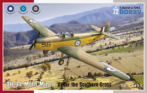 Model kit 1/72 de Havilland DH.94 Moth Minor 'Under the Southern Cross' (Special Hobby)