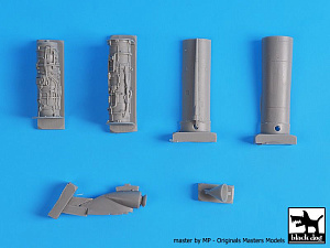 Additions (3D resin printing) 1/72 BAC/EE Lightning F.2A (designed to be used with Airfix kits) 