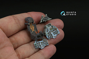 Su-17UM3 3D-Printed & coloured Interior on decal paper (Hobby Boss) (with 3D-printed resin parts)