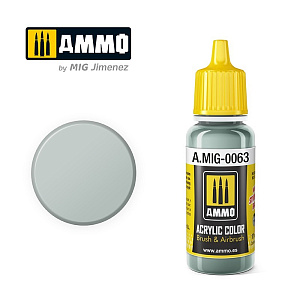 Acrylic paint PALE GREY (Ammo Mig) (17ml) 