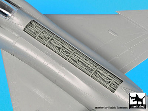 Additions (3D resin printing) 1/72 McDonnell F-4J Phantom engines and spine detail (designed to be used with Academy kits)