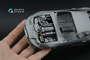 Toyota Supra A80 JDM-spec 3D-Printed & coloured Interior on decal paper (Tamiya) (with metal sticker parts)
