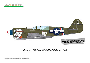 Model kit 1/48 Curtiss P-40N Warhawk (Royal Class, Dual Combo) (Eduard kits)