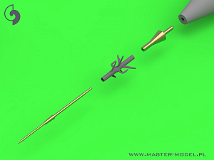Aircraft detailing sets (brass) 1/72 Mikoyan MiG-25 Foxbat (all versions except PD/PDS) - Pitot Tube 