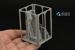 Su-30SM Complete Wheel Wells (Zvezda) (with 3D-printed resin parts)