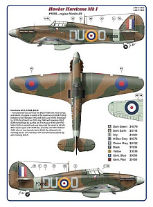 Decal 1/72 312 th Squadron RAF, Part IV / 2 decal version (AML)