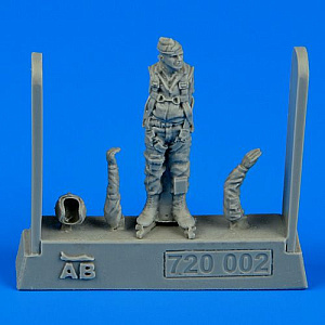 Figures (resin) 1/72 USA.F. fighter pilot - Vietnam war 1960 - 1975 