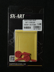 Combo Set 1/48 Lagg-3 (Zvezda) (masks + plugs) (48151)