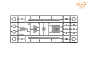 Model kit 1/48 North-American F-86A Sabre Advanced kit (Clear Prop)