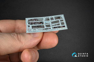 RF-4C Phantom II (late without DMAS) 3D-Printed & coloured Interior on decal paper (Hasegawa) (Small version) (with 3D-printed resin parts)