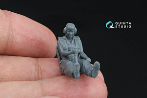 Svetlana sitting in SU-31 (Quinta Models)