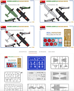 Model kit 1/48 Junkers-Larsen JL.6. Milit.Service (3x camo) (MiniArt)