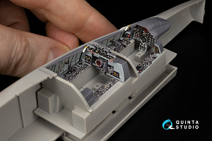 RF-4C Phantom II (early) 3D-Printed & coloured Interior on decal paper (Hasegawa) (with 3D-printed resin parts)