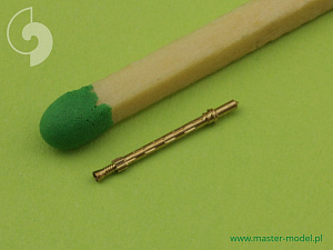 Aircraft detailing sets (brass) 1/72 British Mk.2 Browning .303 caliber (7,7mm) with flash hider (4pcs) 