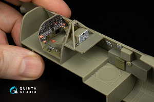 Vultee Mk.II Vengeance 3D-Printed & coloured Interior on decal paper (Dora Wings) (Small version)