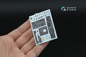 SH-60F Seahawk 3D-Printed & coloured Interior on decal paper (Kitty Hawk) (Small version)