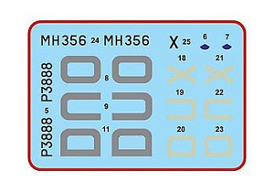 Decal 1/72 312 th Squadron RAF, Part IV / 2 decal version (AML)