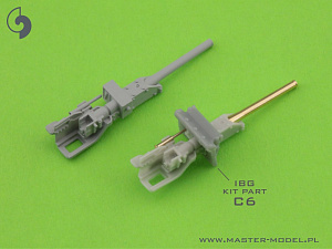 Military vehicle detailing sets (brass) 1/72 37mm MG Type 94 for Type 95 Ha-Go (IBG)