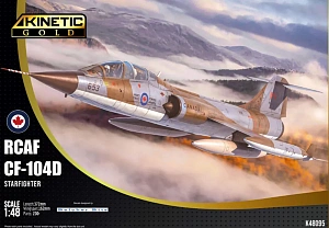Model kit 1/48 RCAF CF-104D Starfighter (Kinetic Model Kits)