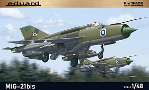 Model kit 1/48 Mikoyan MiG-21BIS ProfiPACK edition kit (Eduard kits)