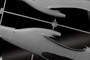 Model kit 1/32 North-American P-51B Mustang (HYBRID Edition) (Eduard kits)